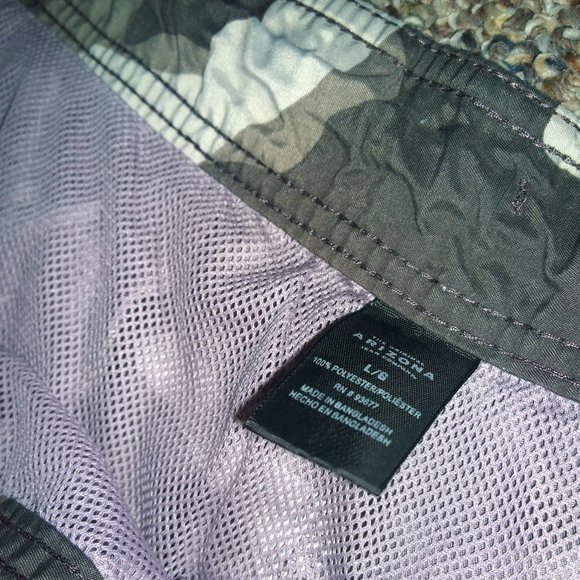 Men's ARIZONA Camo Bathing Suit | Swim Trunks - Picture 3 of 5